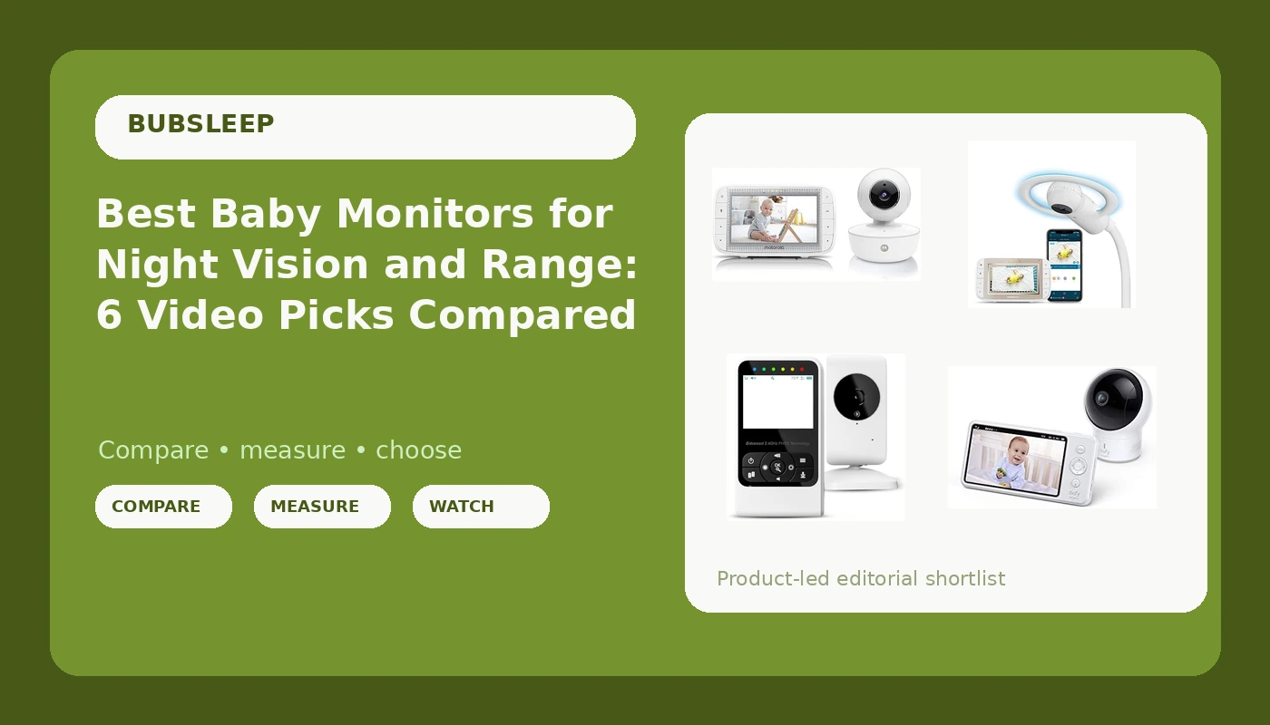 Best Baby Monitors for Night Vision and Range: 6 Video Picks Compared