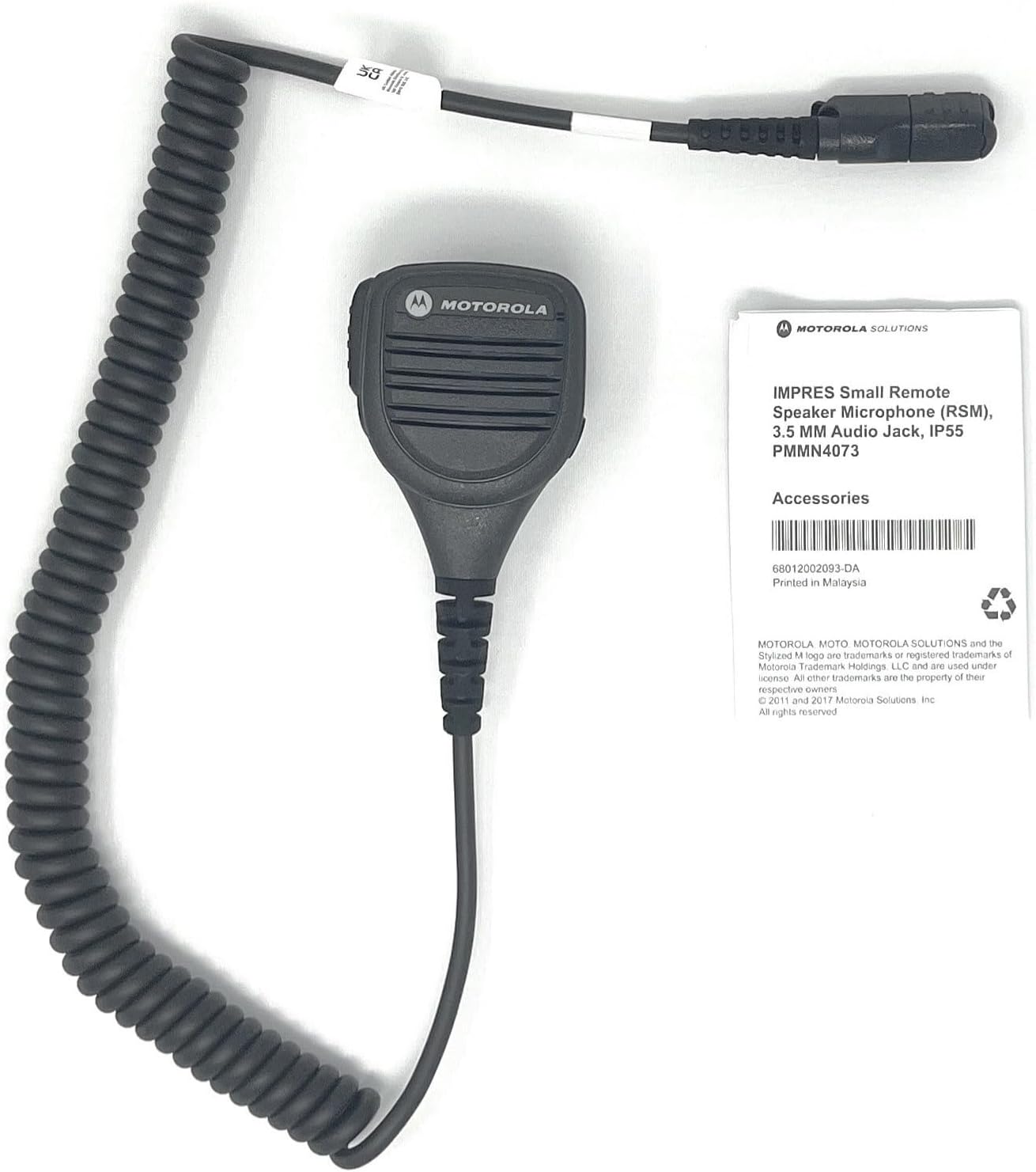 Motorola Original IMPRES Windporting Remote Speaker Microphone